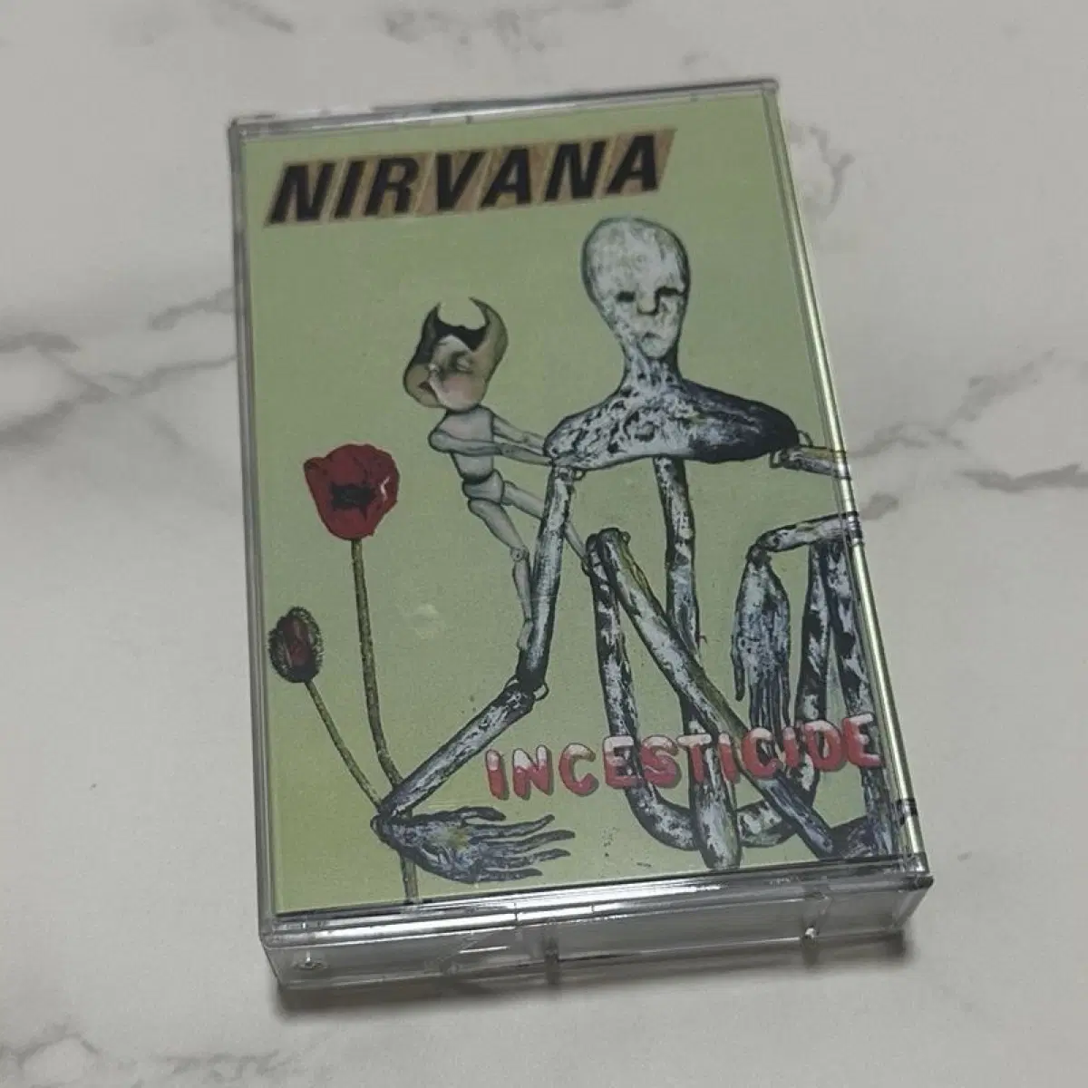 너바나 Incesticide 한정판 카세트 테이프