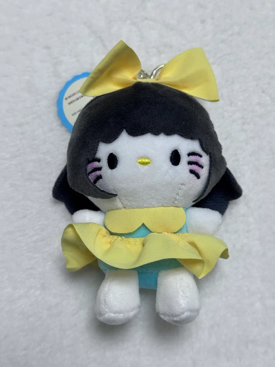 옐로우 공주 키티 인형키링