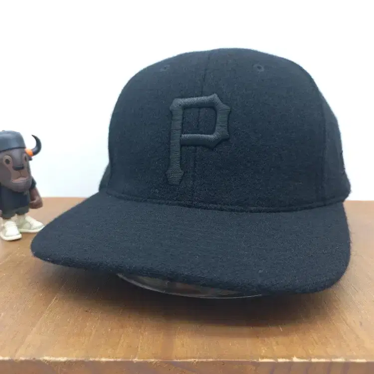 MLB 피츠버그 파이리츠 P 로고 볼캡 야구 모자 힙합 스냅백 블랙