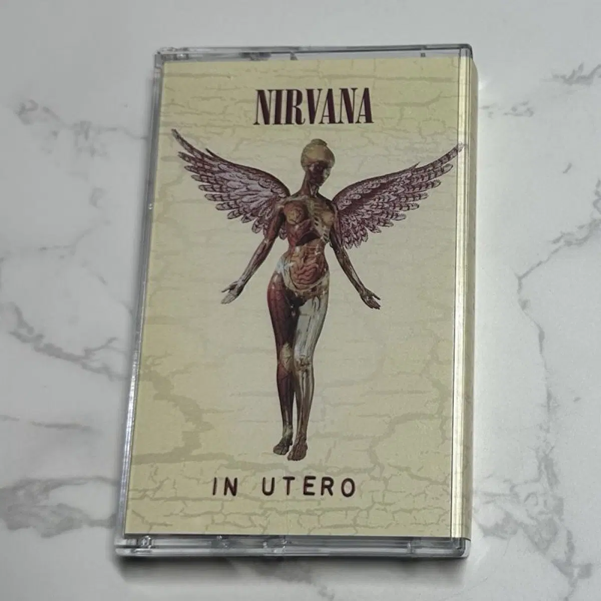 너바나 3집 In Utero 카세트 테이프