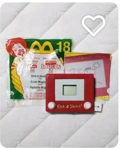 맥도날드 토이스토리 에치어 스케이치 1999년
