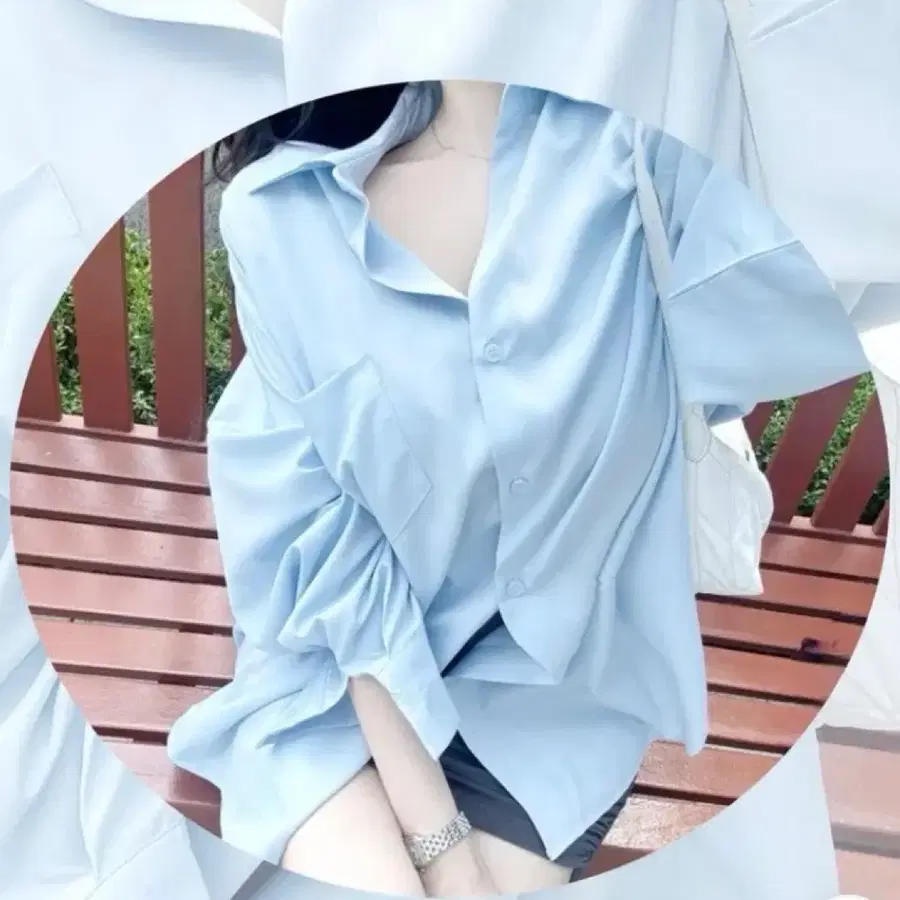 새상품) 유어로즈 자체제작 촉촉살랑 사계절 여리루즈핏 셔츠 블라우스 청순 소라