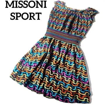 MISSONI SPORT 멀티 컬러 올 패턴 셋업 이탈리아제
