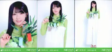 노기자카46 회장 한정판 브로마이드 오오코시 히나노 2026.July-VI 미야기현 ver. 코디 컴프