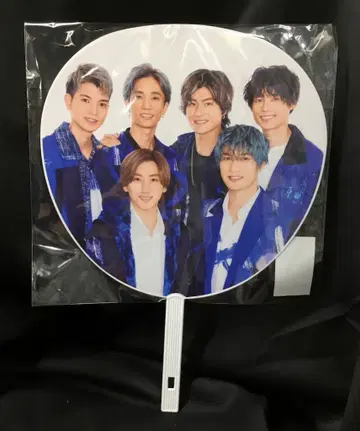 SixTONES 21-22년 카운트다운 콘서트 집합 부채