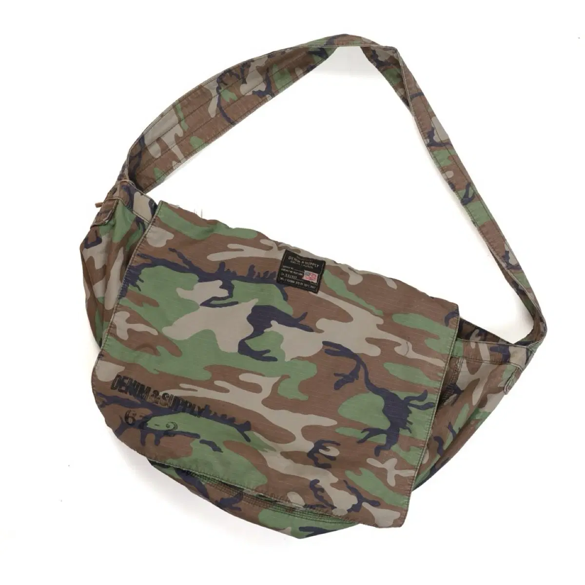데님 앤 서플라이 Denim & Supply Camouflage Newboy Bag