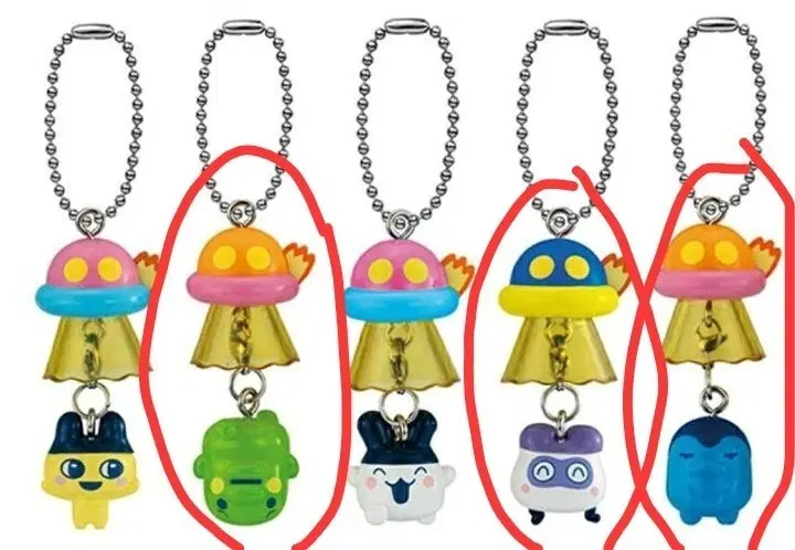 다마고치 UFO 스윙 가챠 구치파치 마스쿠치 긴지로치 일괄 판매