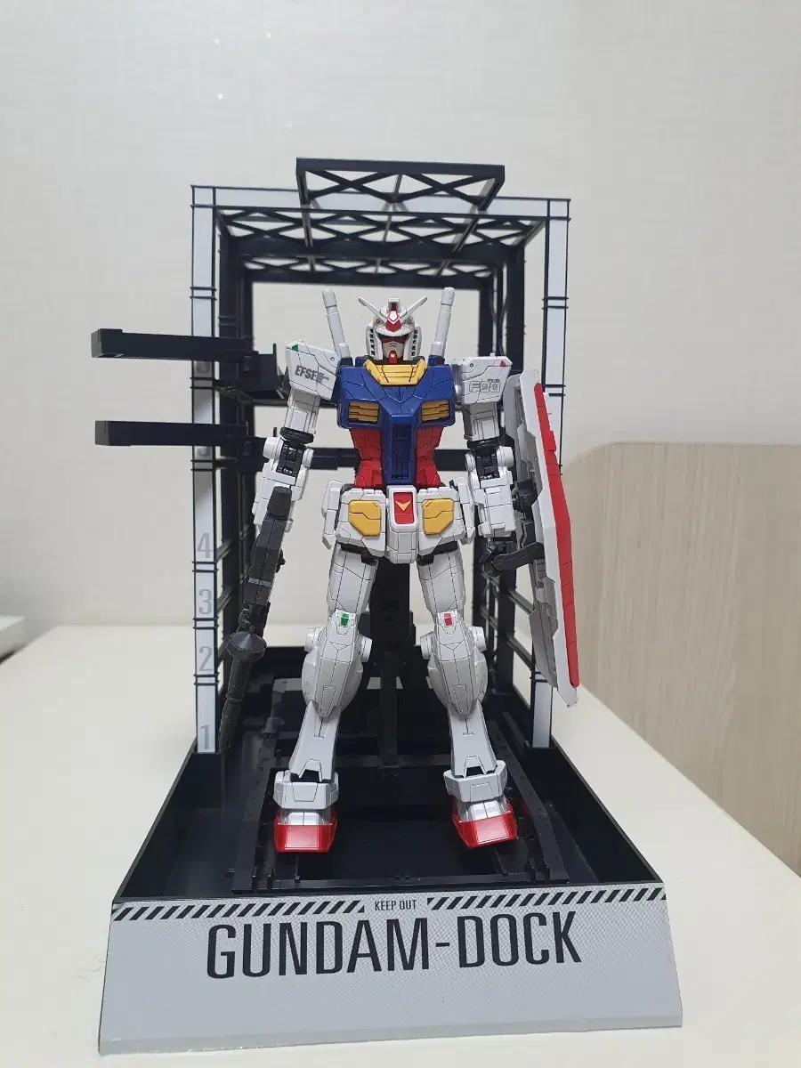 1/144 RX-78F00 건담 & G-DOG 요코하마 건담 팩토리 한정판