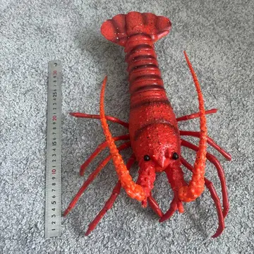 랍스터 가재 피규어 약 37cm