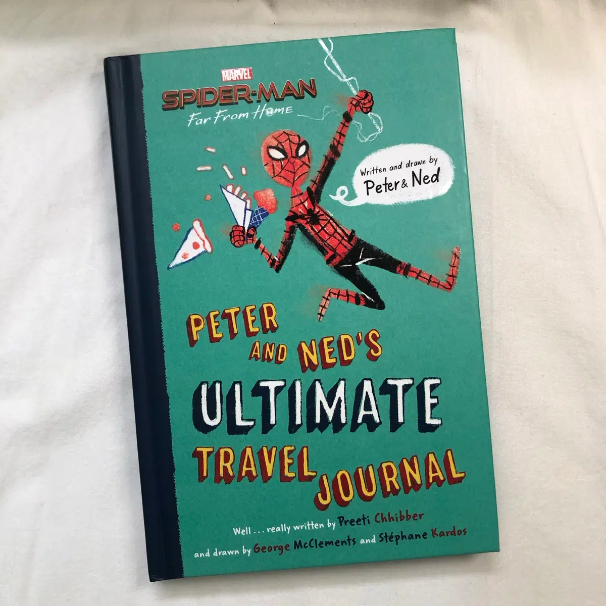 마블 스파이더맨 책 원서 [Spider-Man: Peter and Ned's Ultimate Travel Journal]
