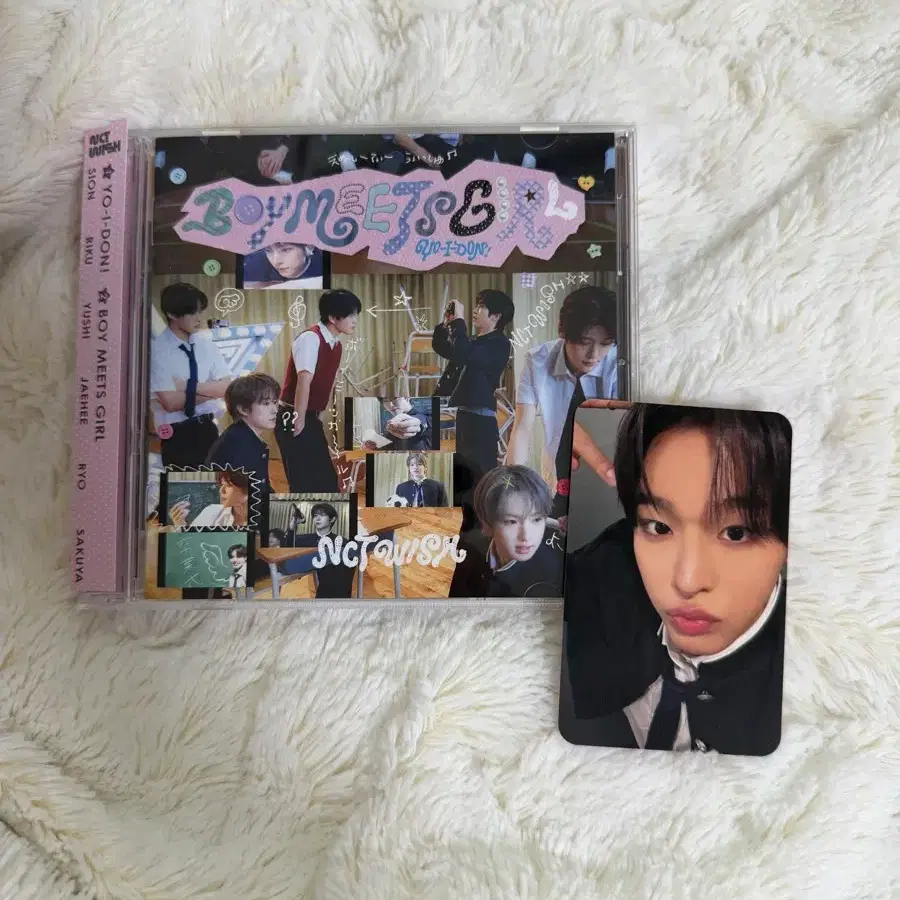 엔시티 위시 보밋걸 단체반 요이돈 요이동 일본 앨범 리쿠 세트 가쿠란 포카 무모샵
