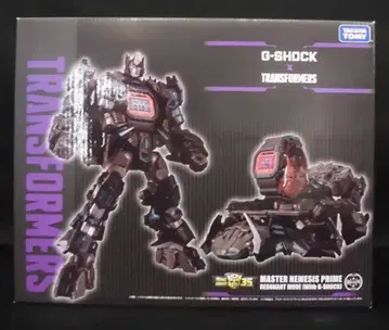 타카라토미 G-SHOCK x TRANSFORMERS 마스터 네메시스 프라임 레조넌트 모드 (G-SHOCK 세트)