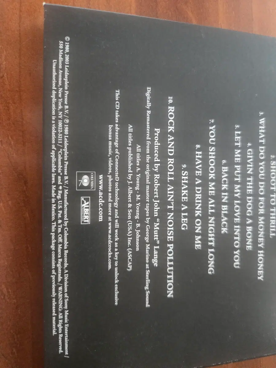 acdc cd