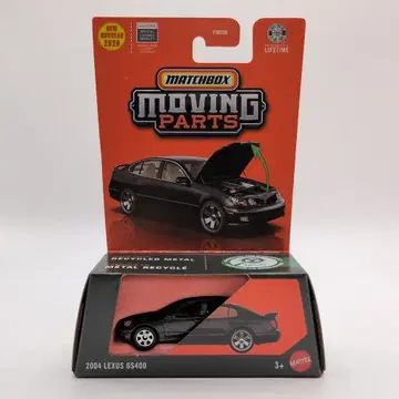 MATTEL MATCHBOX/MOVING PARTS MATCHBOX 2004 렉서스 GS400/블랙
