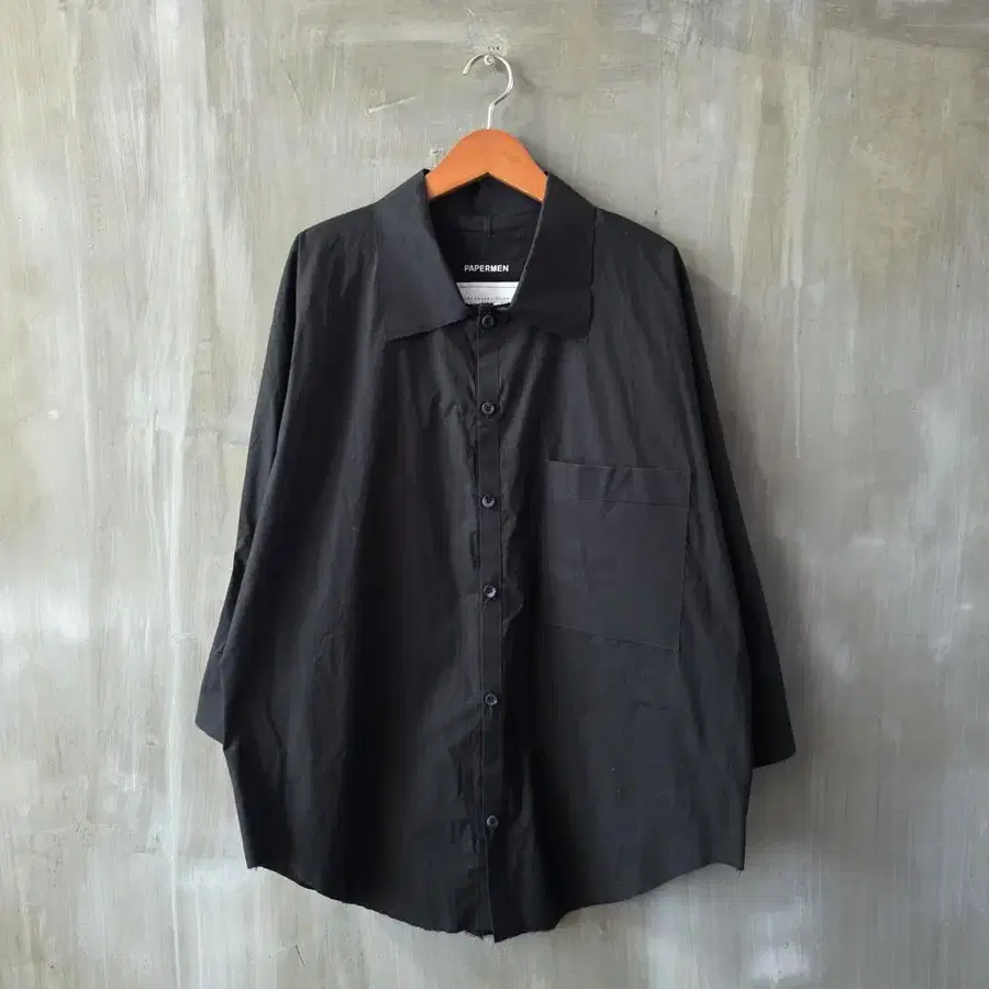 PAPERMEN 블랙 셔츠 자켓/남성(XL)/ST3900