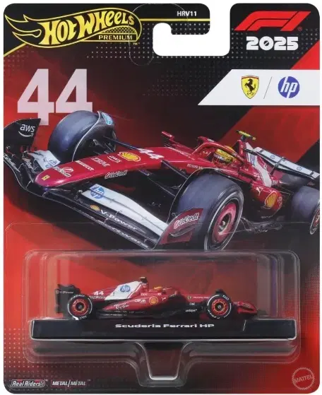 핫휠 프리미엄 F1 스쿠데리아 페라리 HP #44 루이스 해밀턴 초레어템 미개봉 새상품