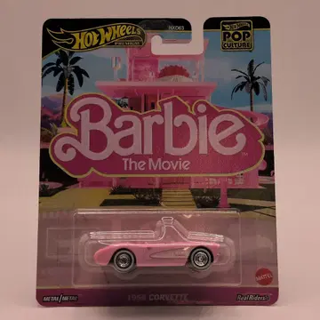MATTEL HOTWHEELS 바비 더 무비 JBL79 1956 콜벳/핑크 JBL79