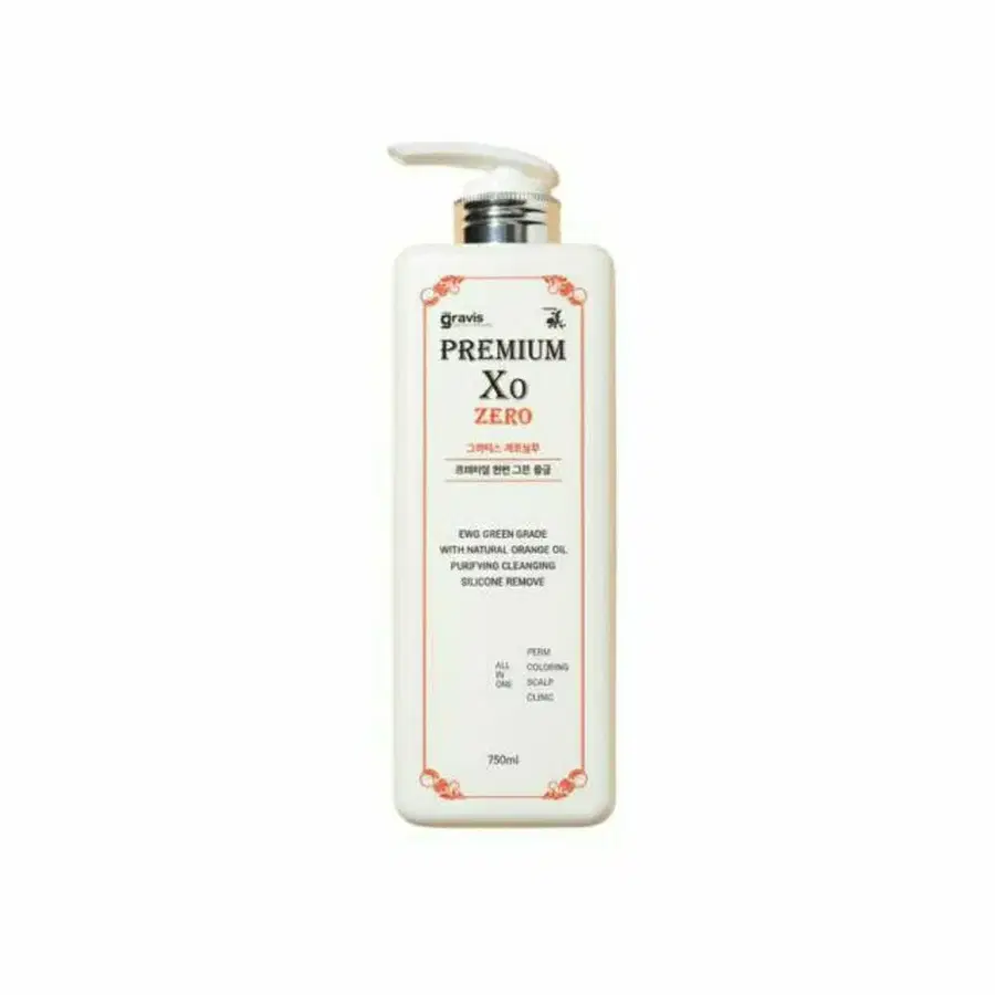 그라비스 프리미엄 제로 샴푸 750ml