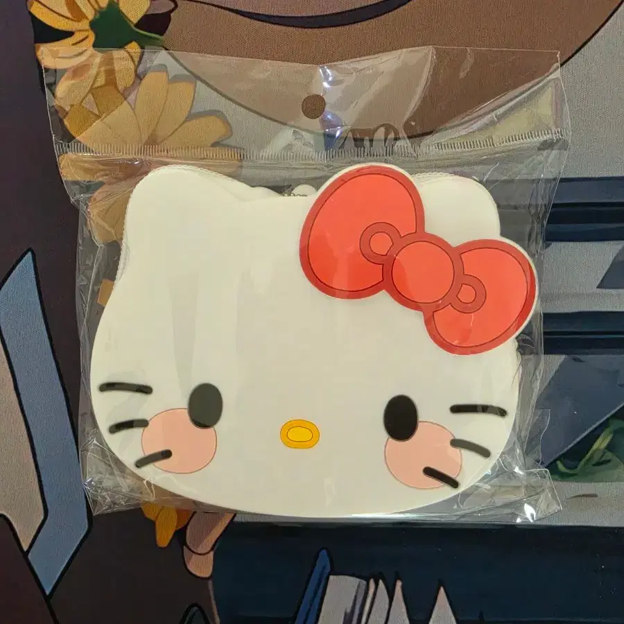 (정품)헬로키티 실리콘 지퍼 파우치