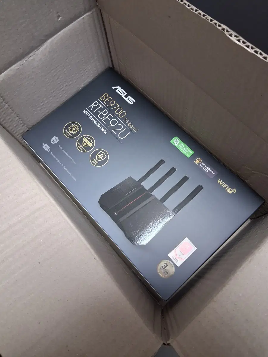 아수스 RT-BE92U wifi7 공유기 새상품
