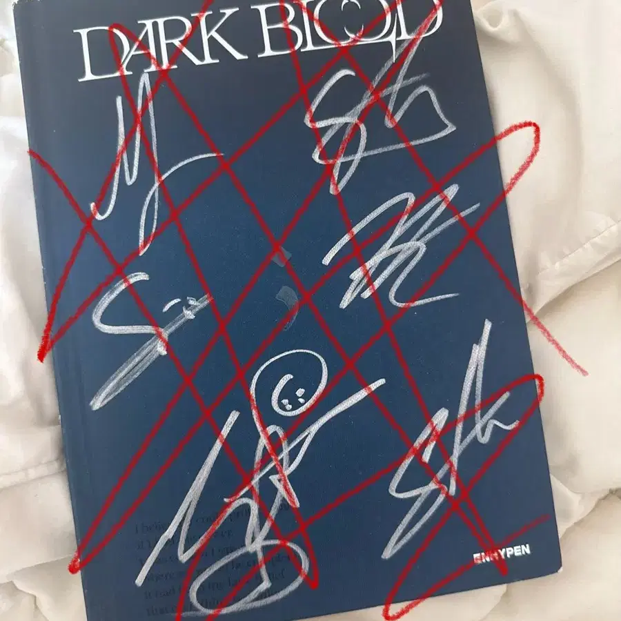 엔하이픈 싸인앨범 비매 DARK BLOOD 앨범 양도합니다
