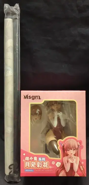 MSGM Project 암귀 시리즈 츠키미 사이카 특전 태피스트리 포함 PVC