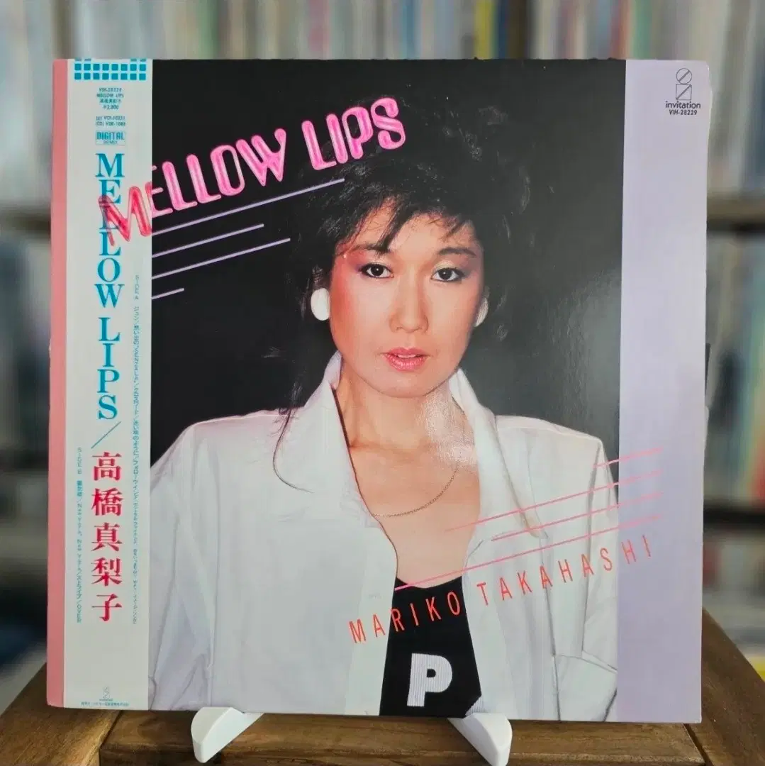 (시티팝, 재즈, 타카하시 마리코 10집) Mariko Takahashi - Mellow Lips LP
