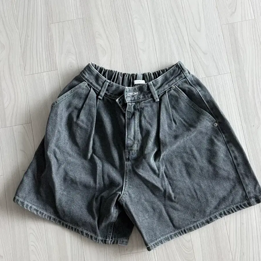 진청 데님 반바지