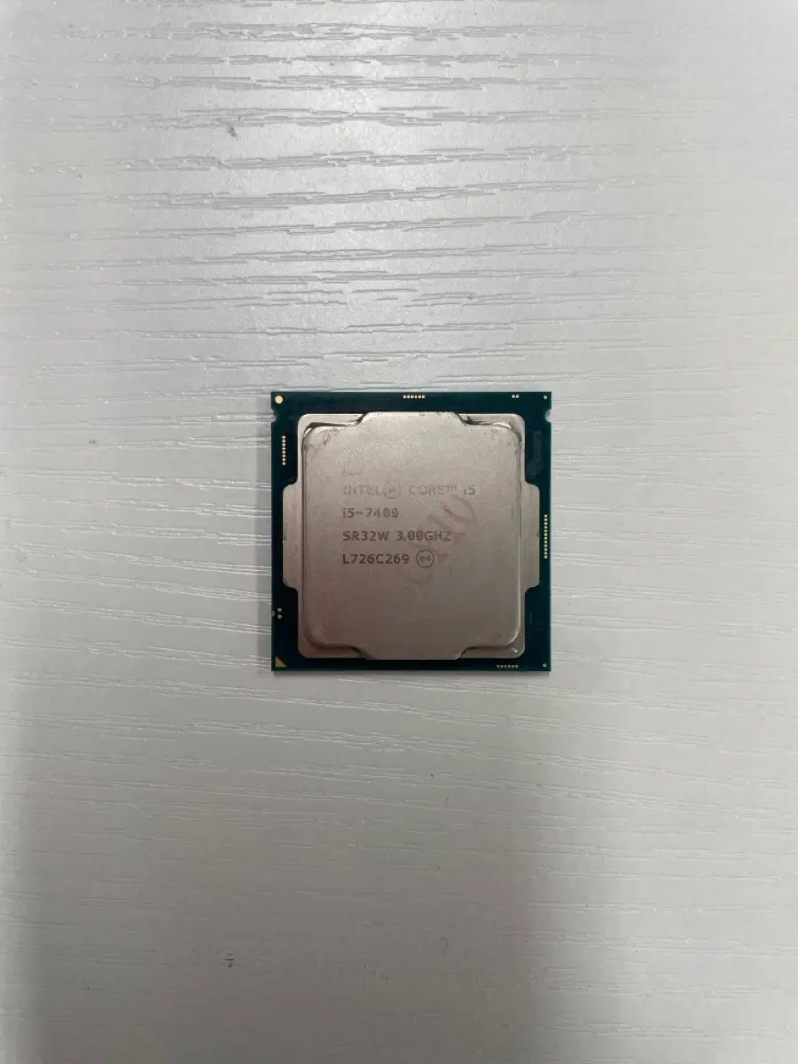 인텔 코어 i5-7400 CPU