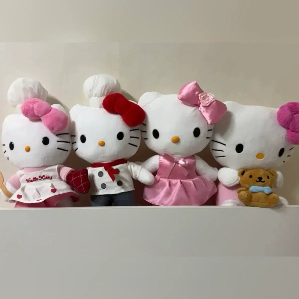 산리오 키티인형 4세트
