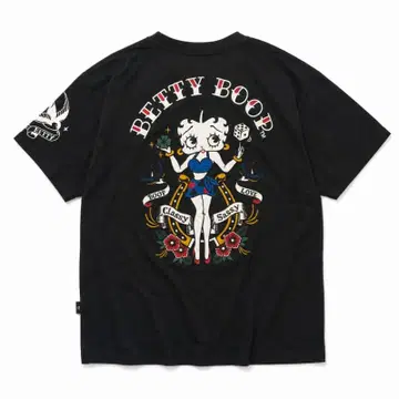 NEVERMIND와 BETTY BOOP의 콜라보 T셔츠