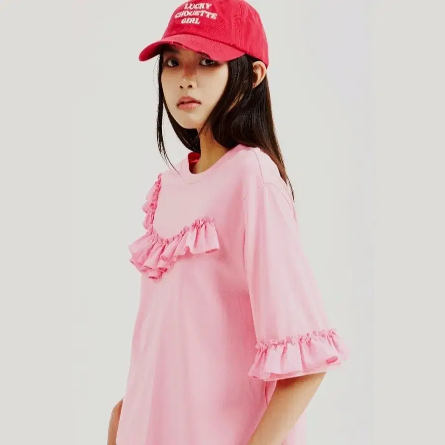 럭키슈에뜨 프릴티셔츠/36