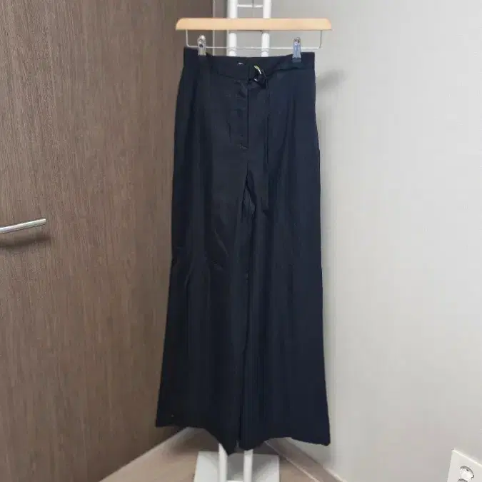 산드로(34/24~25) 봄가을 블랙 와이드롱팬츠