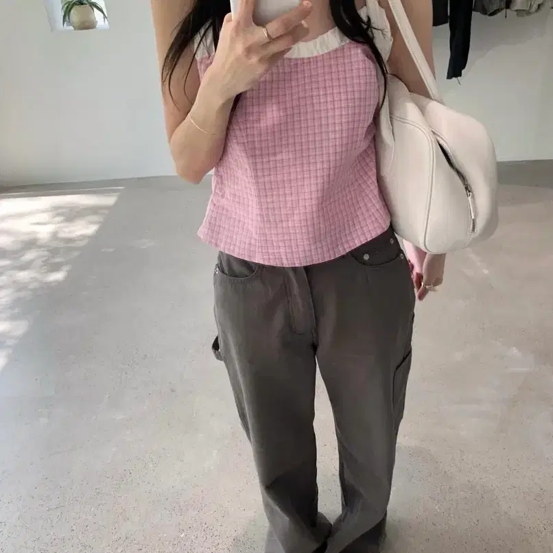 릴리코츠 디디 카고 팬츠 didi cargo pants 네이비