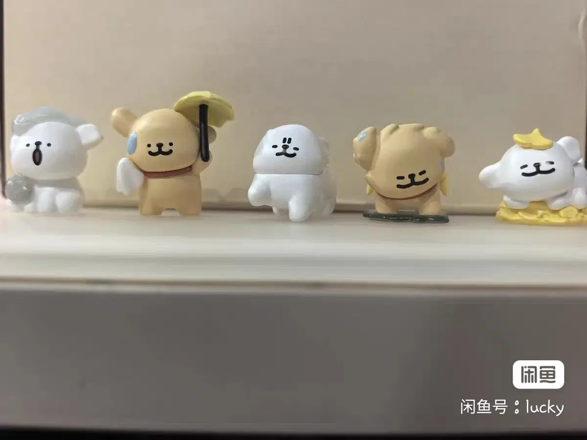 예판 몰티즈 리트리버 피규어 일괄