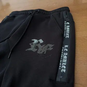 RTEG 큐빅 스웨트 팬츠 블랙 M