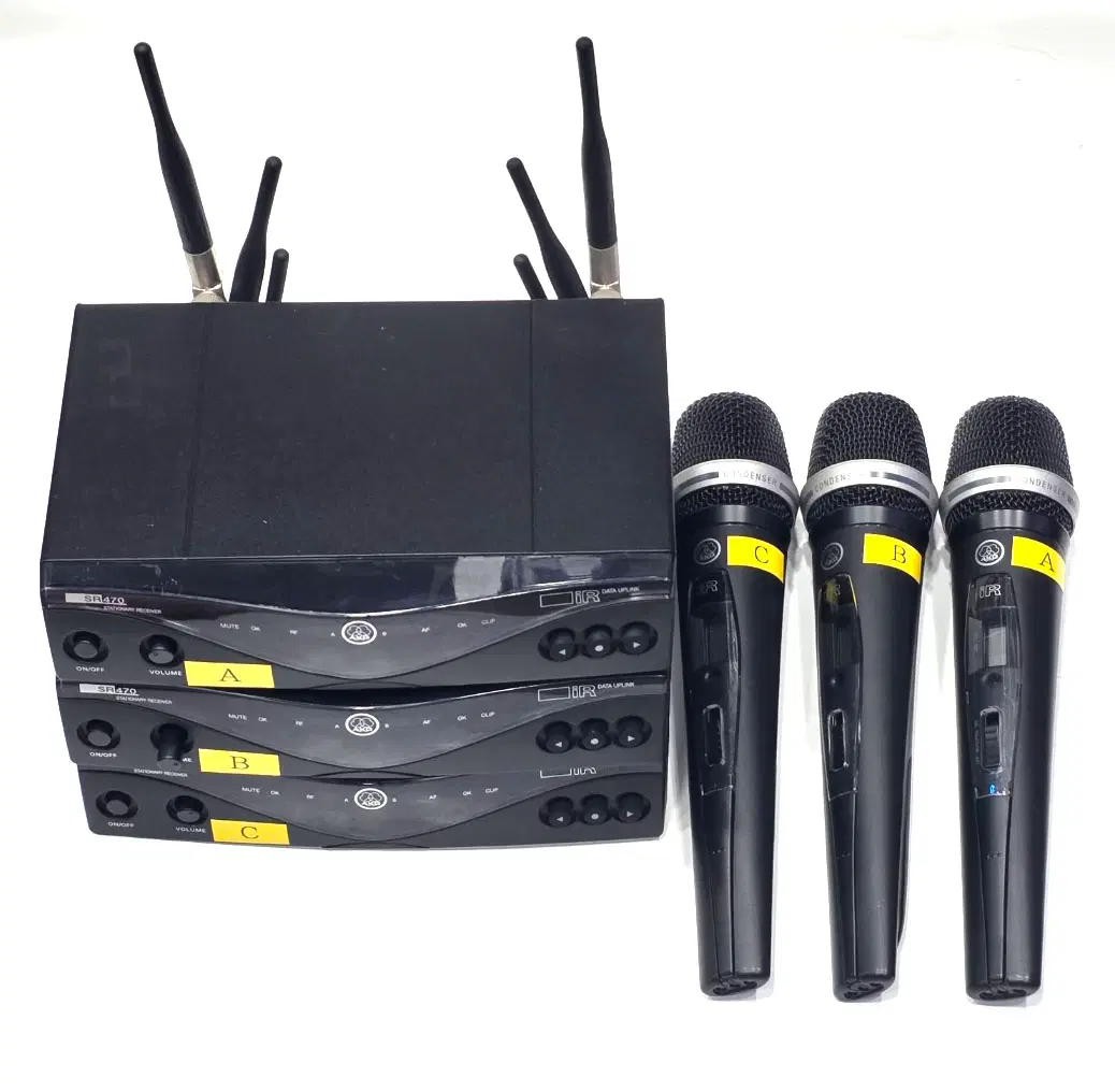 중고 AKG WMS470 VOCAL SET C5 / 고급형 무선 핸드마이크 / 상태최상 1SET 가격
