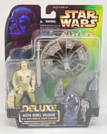 해즈브로 재팬 DELUXE HOTH REBEL SOLDIERwithANTIVEHICLELASERCANNON 3.5인치