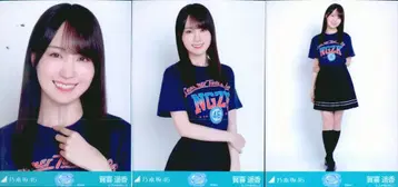 노기자카46 회장 한정판 브로마이드 카키 하루카 한여름 전국 투어 2026 T셔츠 미야기 ver. 컴프