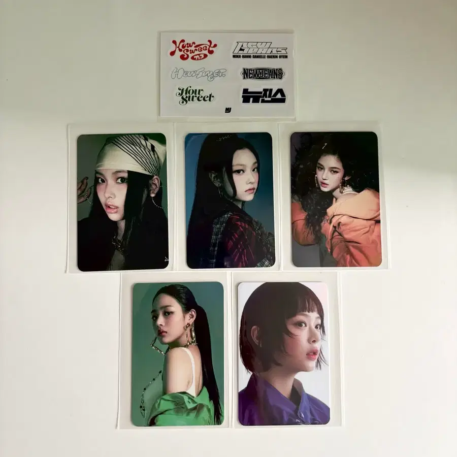 뉴진스 하우스윗 howsweet 알라딘 특전 포카 세트