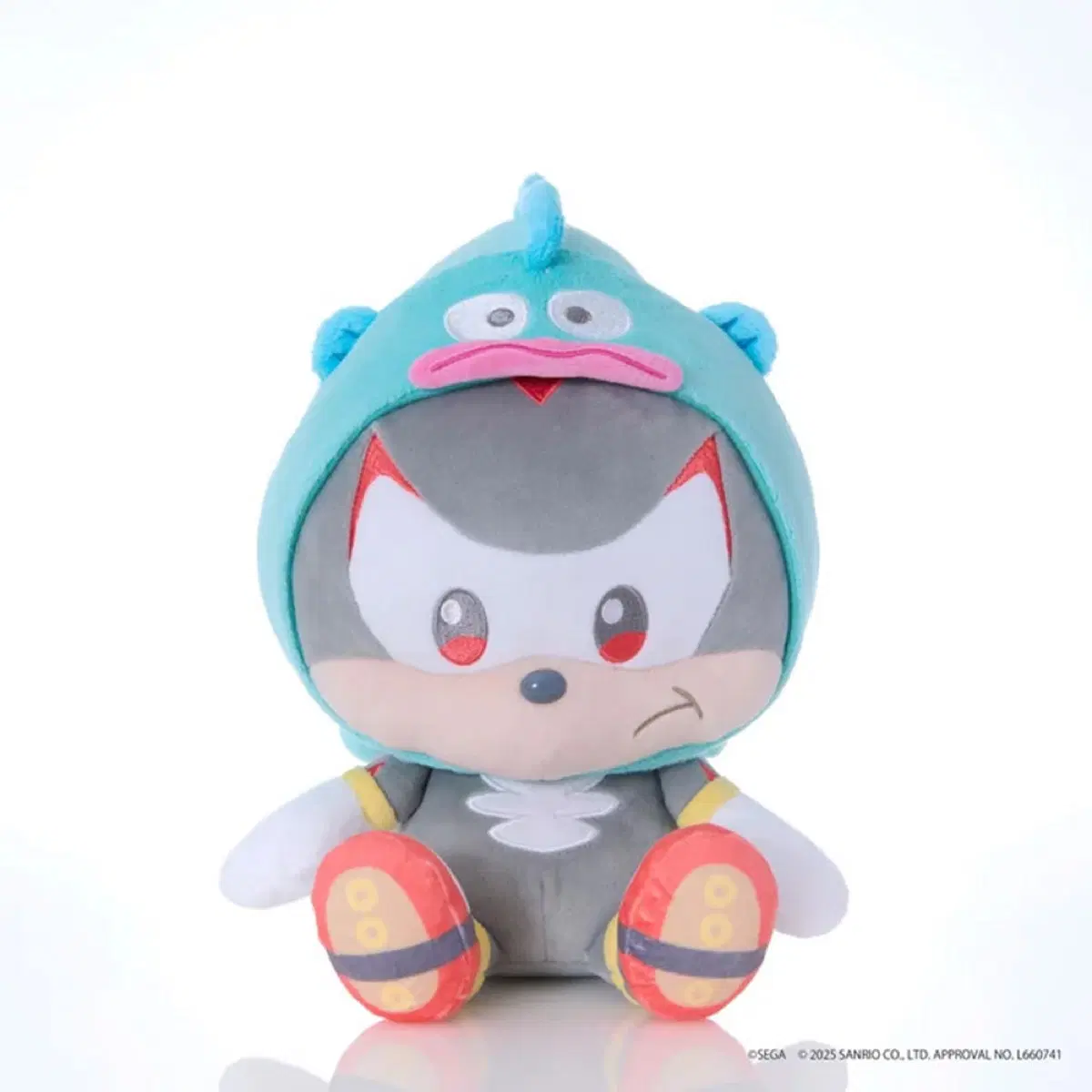 소닉 앤 프렌즈 x 산리오 봉제인형 M 사이즈 섀도우 x 한교동 30cm