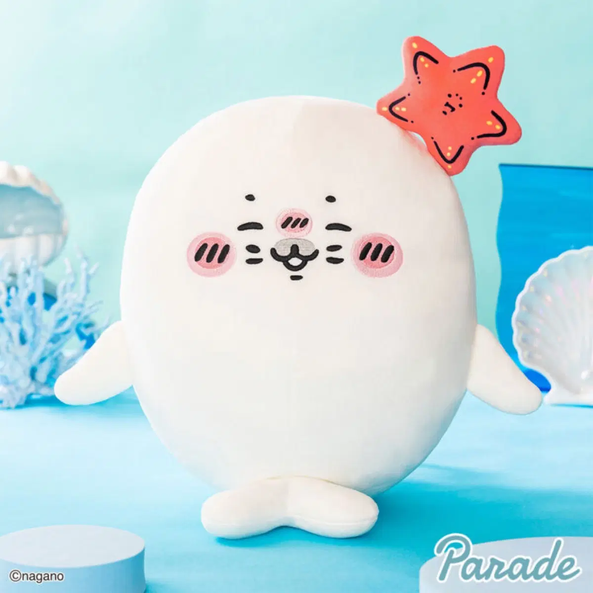 치이카와 물개 빅 봉제인형 28cm