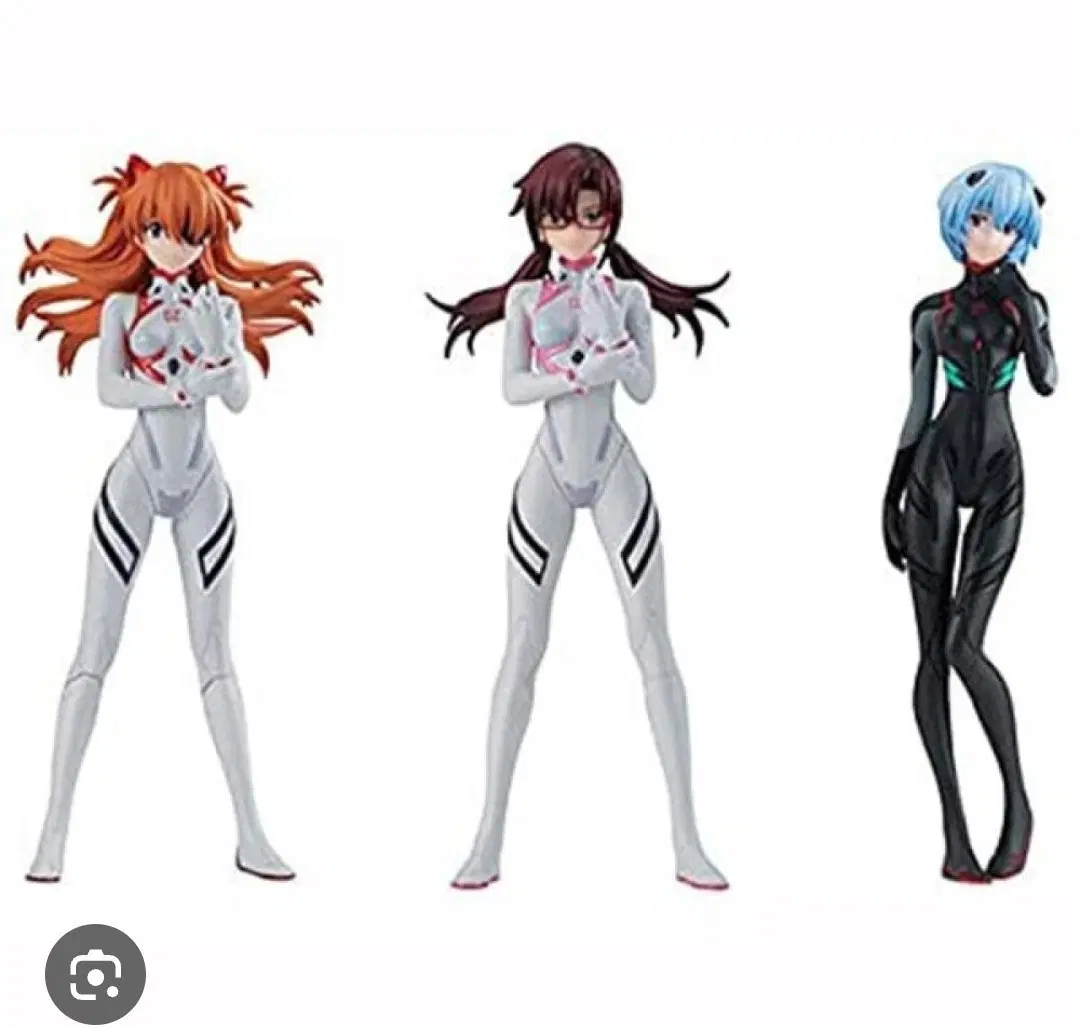 미개봉 가샤폰 신세기 에반게리온 마리 아스카 레이 피규어 3종 세트