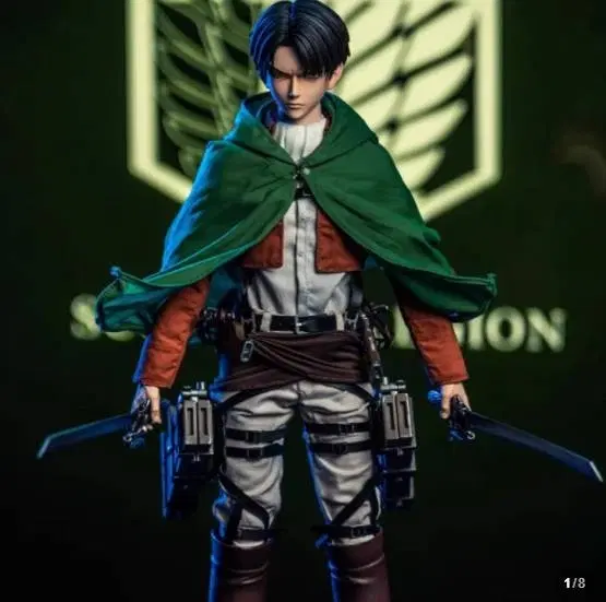 YIBO 진격의 거인 리바이 아커만 액션피규어