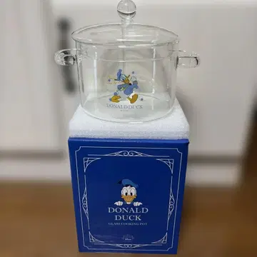 도널드 덕 유리 쿡킹 포트 1500ml
