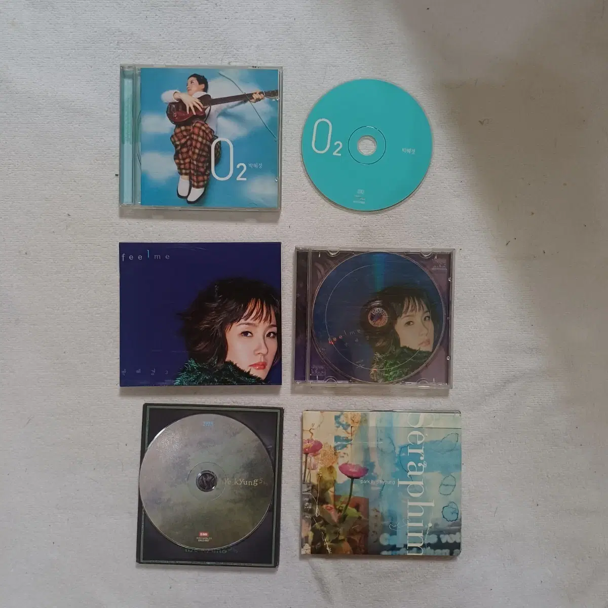 박혜경 2 3 5집 음반 cd 일괄