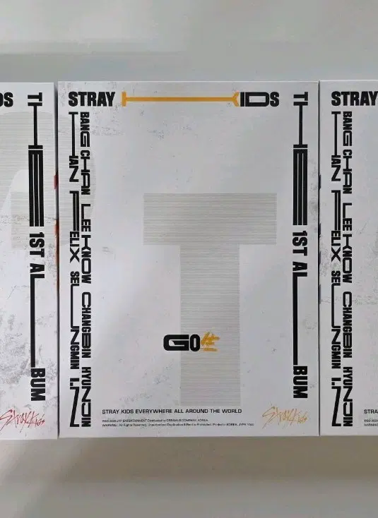 스트레이키즈 1집 GO LIVE GO생 앨범