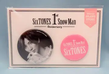 SixTONES 1st Anniversry 교모토 타이가 캔뱃지 세트