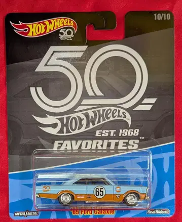 MATTEL CHALLENGING THE LIMITS SINCE 1968 10/10 HOTWHEELS '65 FORD GALAXIE 10/10