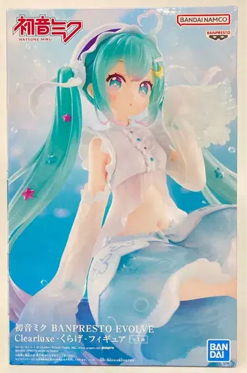 BANDAI SPIRITS BANPRESTO EVOLVE Clearluxe VOCALOID 하츠네 미쿠 해파리 피규어